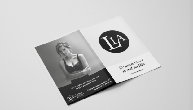 Servicekaarten voor lingeriewinkel Lydia Lingerie AdviesLydia Lingerie Advies