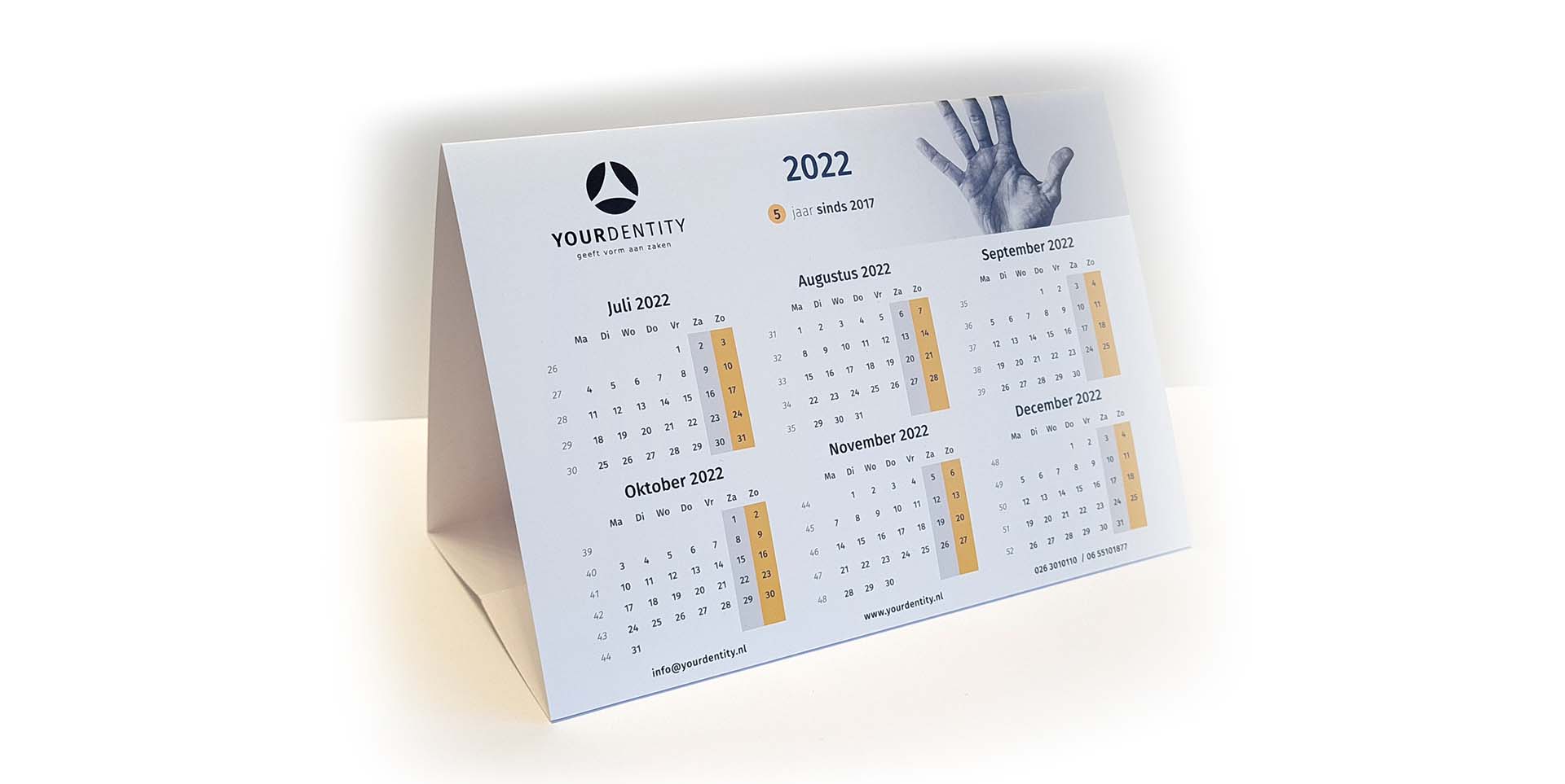 bureaukalender foto