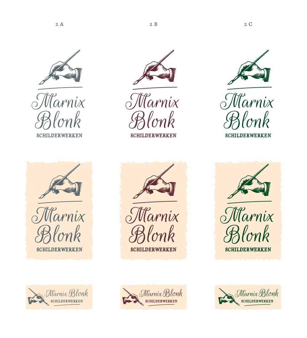 Logoconcept 2 fase 1 voor Marnix Blonk