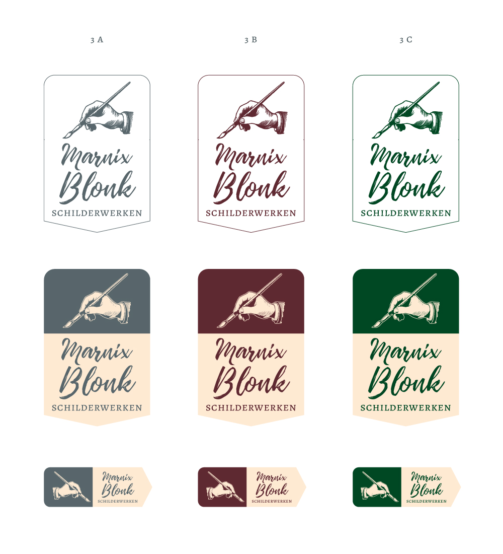 Logoconcept 1 fase 1 voor Marnix Blonk